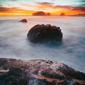 First Beach Sunset